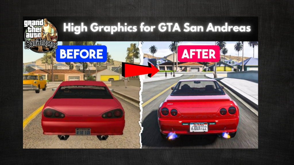 High Graphics for GTA San Andreas : How to Enable